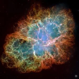 Space Art Card - The Crab