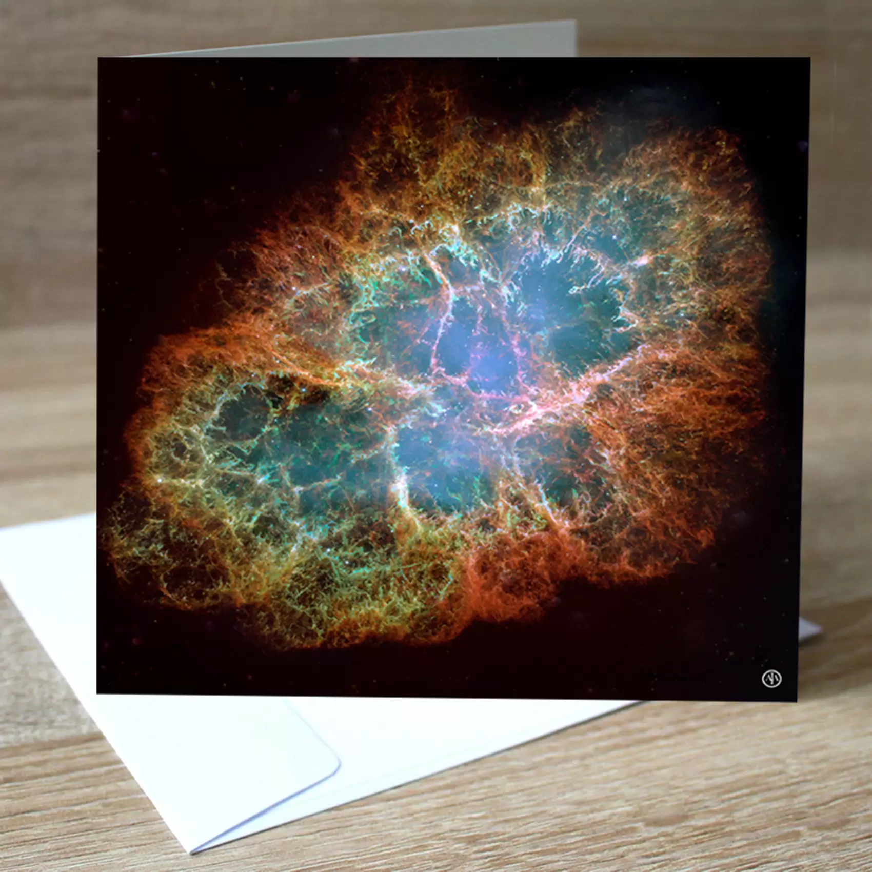 Space Art Greeting Card - The Crab 1 Space Art Greeting Card - The Crab