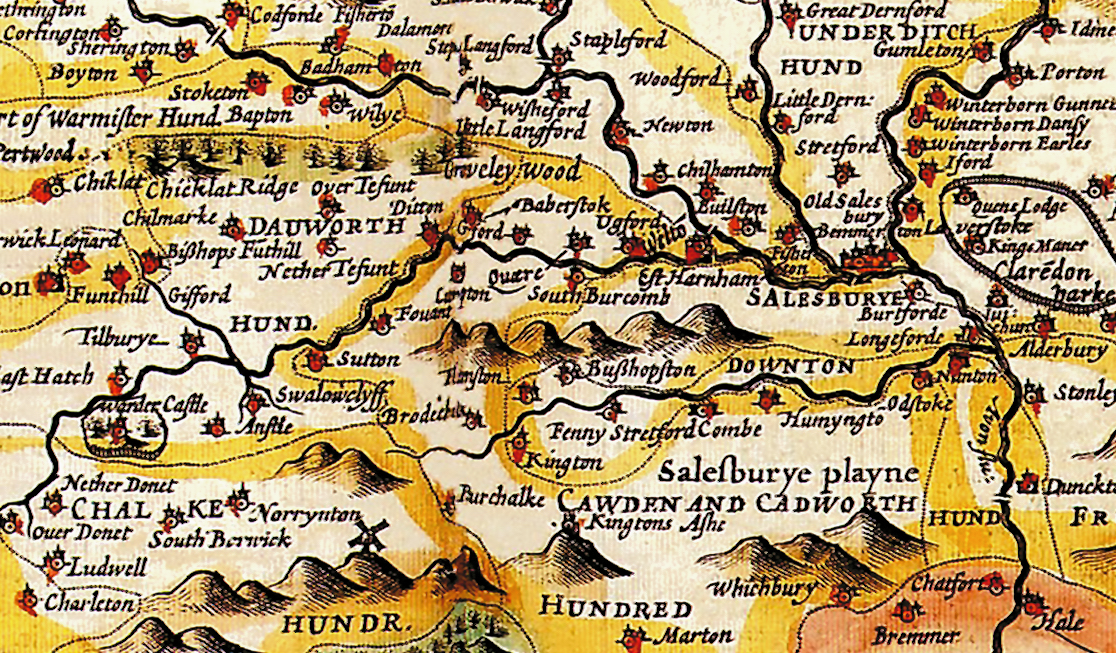 Map of Wiltshire - John Speed (1610) - Image 5