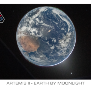 Artemis 2 - Earth By Moonlight